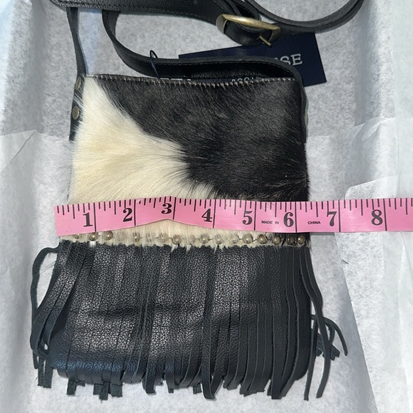 NWT Lucchese mini cow print bag - Picture 4 of 5